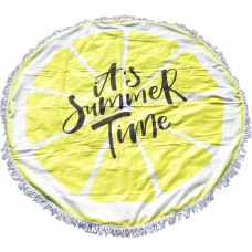 Serviette de plage et de bain créative de taille universelle - Citrus Summer Time