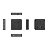 Smart mini Android TV Streaming Box Q5 HDMI 4K Ultra HD + Fernbedienung und Miracast & Google Assist - Schwarz