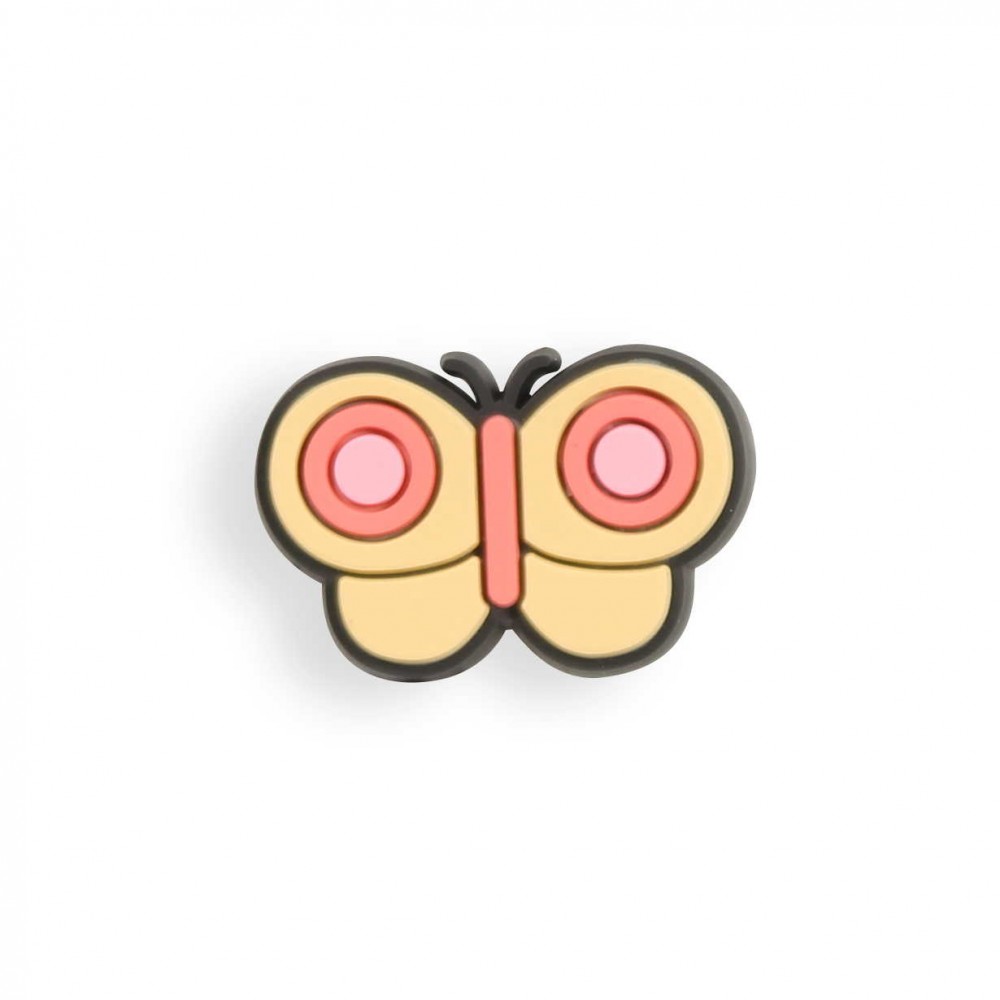 Charm bijou 3D pour coque avec trous style Crocs - Little Butterfly