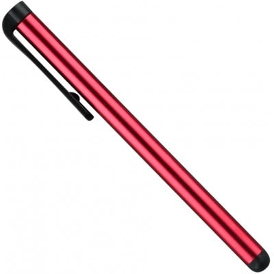 Stylet de précision universel - Stylo tactile pour les écrans Smartphones - Rouge