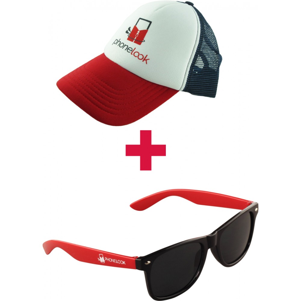 Summer Pack (casquette + lunettes de soleil PhoneLook)