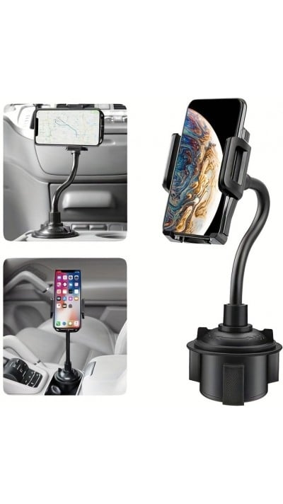 Generic Support de téléphone Portable rotatif pour voiture