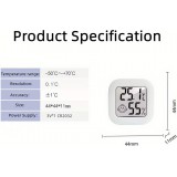 Thermomètre-hygromètre numérique mini LCD intelligent pour température et humidité