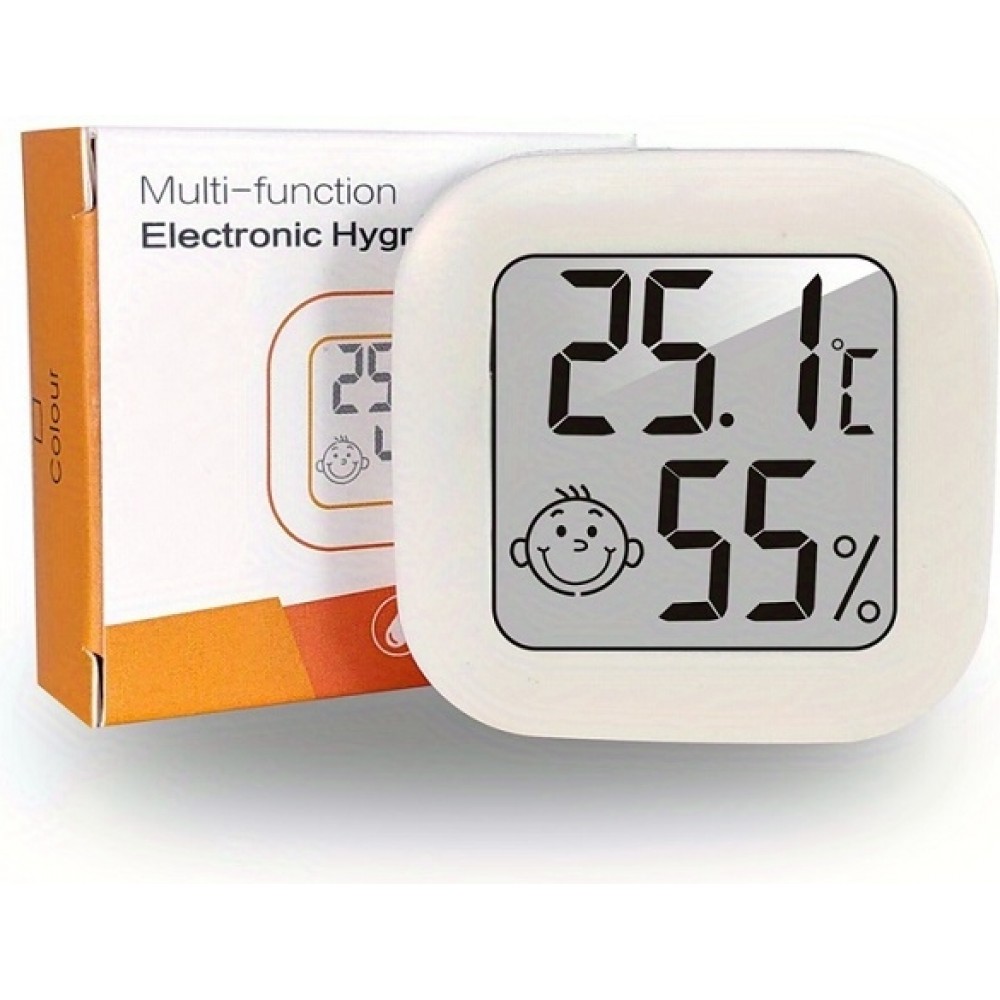 Thermomètre-hygromètre numérique mini LCD intelligent pour température et humidité