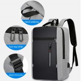 Universal Travel Urban Backpack waterproof - Sac à dos de transport pour ordinateur portable 15.6 pouces (MacBook, HP, Acer) - Rouge