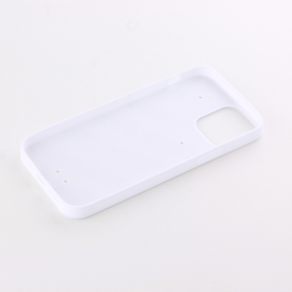 Coque iPhone 12 / 12 Pro - Silicone rigide blanc Spring 23 weather