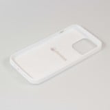 Coque iPhone 13 Pro - Silicone rigide blanc Cocktail recette Hugo