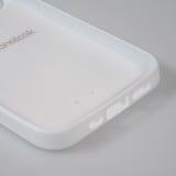 Coque iPhone 13 Pro - Silicone rigide blanc Cocktail recette Hugo