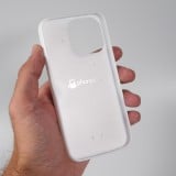 Coque iPhone 13 Pro - Silicone rigide blanc Cocktail recette Hugo