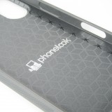 Coque iPhone 16 - Silicone rigide noir Broken Screen