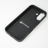 Coque iPhone 16 Plus - Silicone rigide noir Broken Screen