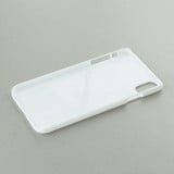 Coque iPhone Xs Max - Plastique blanc Lueur Céleste Zenith