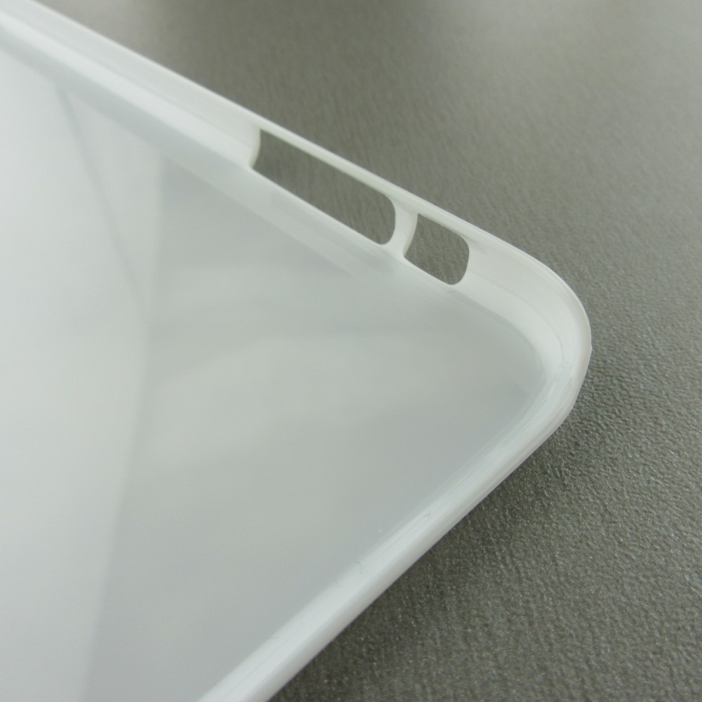 Coque iPhone Xs Max - Plastique blanc Lueur Céleste Zenith