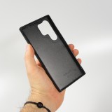 Samsung Galaxy S25 Ultra Case Hülle - Silikon schwarz Black Red Lines