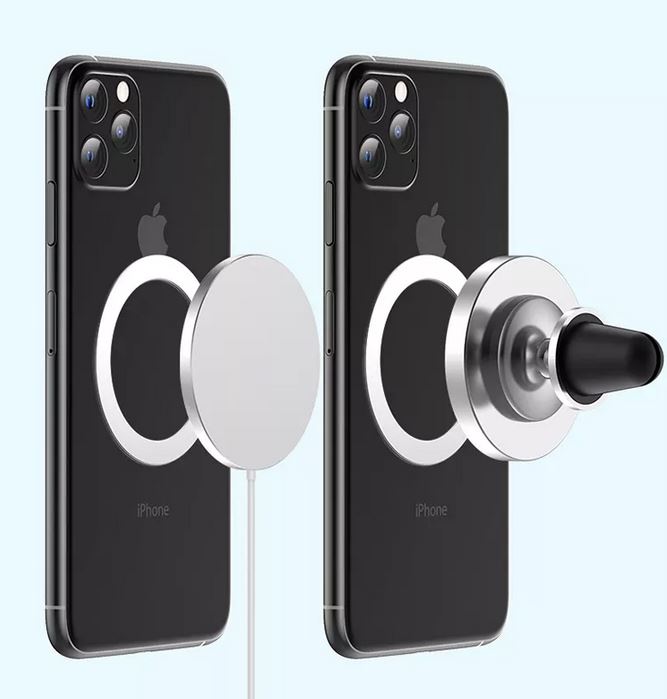 Universeller MagSafe Aufkleber für Smartphone Hüllen für Android & iOS  Smartphones - Silber - Kaufen auf PhoneLook