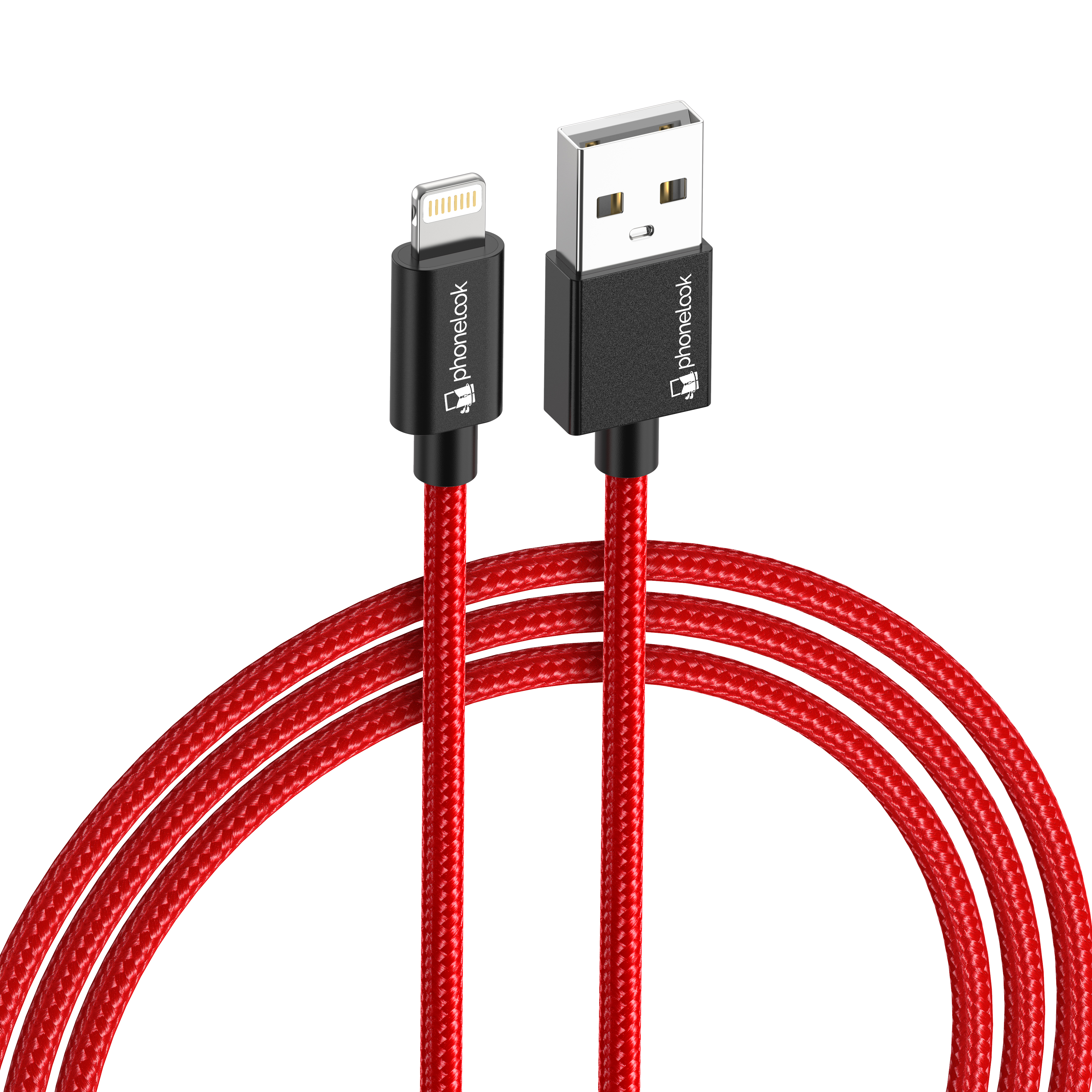 Câble iPhone (3 m) Lightning vers USB-A - Nylon PhoneLook - Acheter sur  PhoneLook