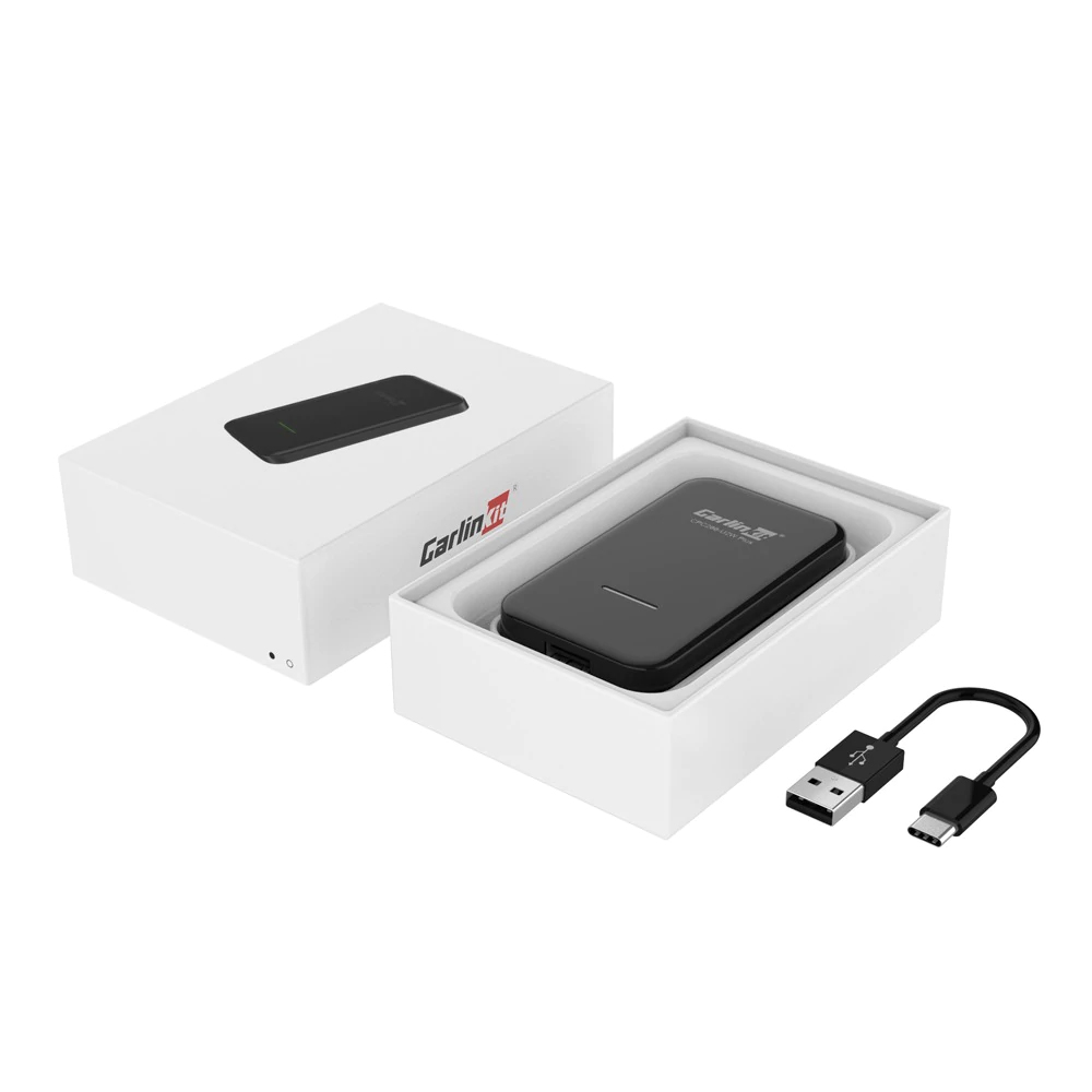 CCPM Noir - Adaptateur Apple Carplay sans fil Android Auto, Mini
