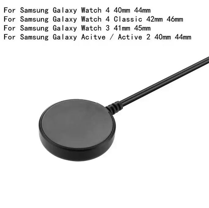 Samsung Galaxy Watch Active 2 Induktive chargeur station, noir