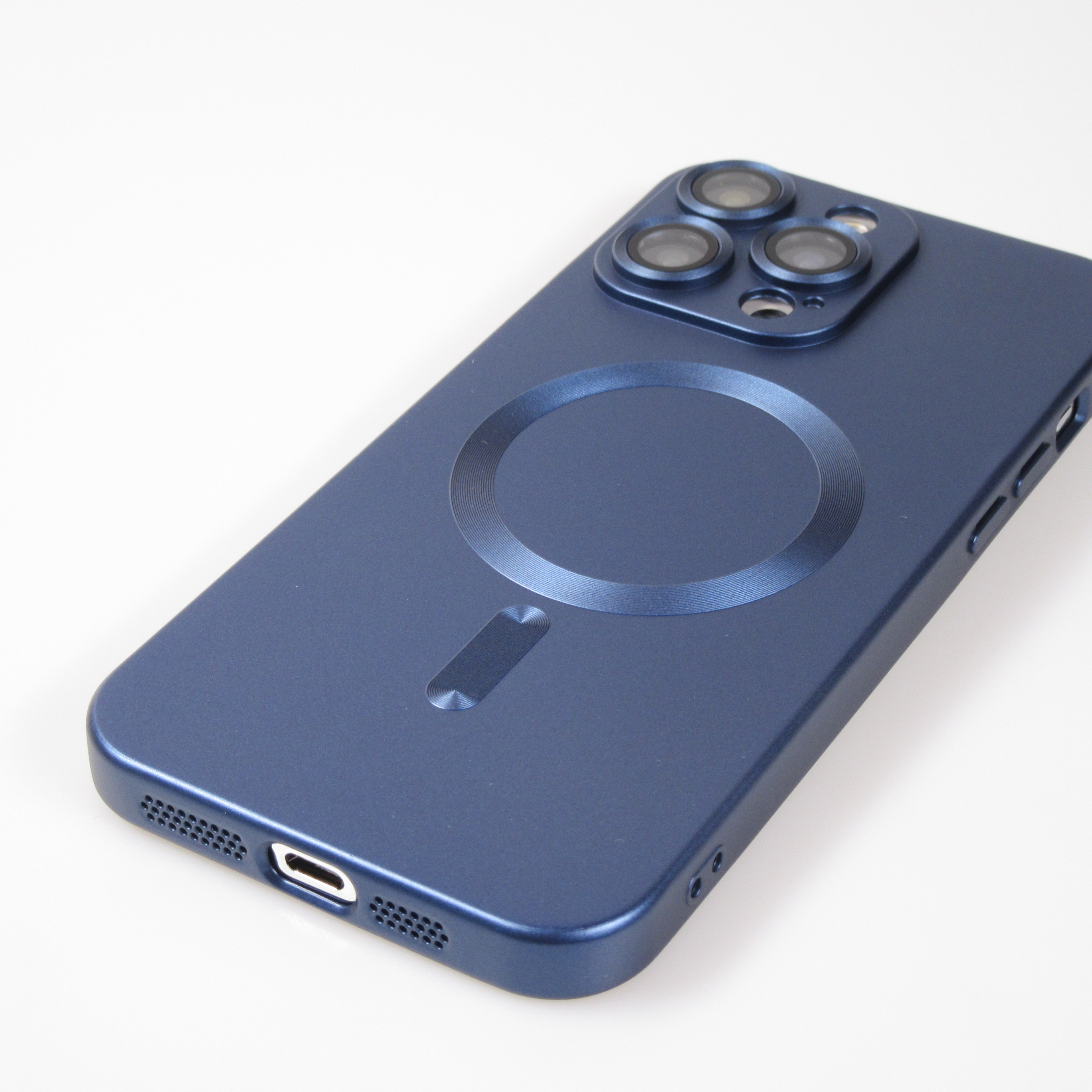 Protection camera iPhone 15 Pro / 15 Pro Max Bleu