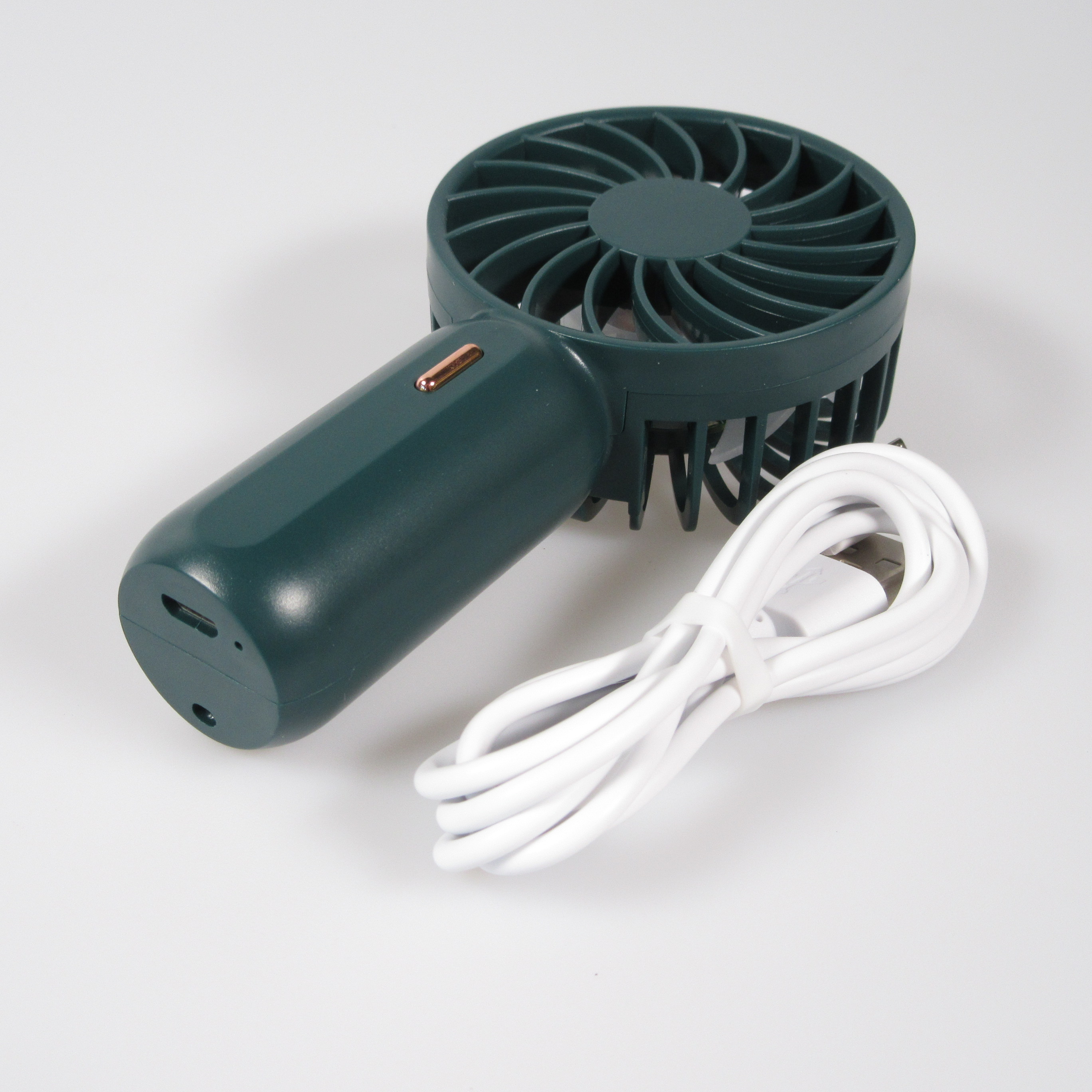 Mini ventilateur Portable d'été réglable à 3 vitesses, Rechargeable par  USB, ref
