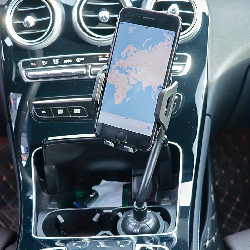 Unversal Smartphone Halterung handsfree für im Auto für Getränkehalter  flexibler Arm - Schwarz - Kaufen auf PhoneLook