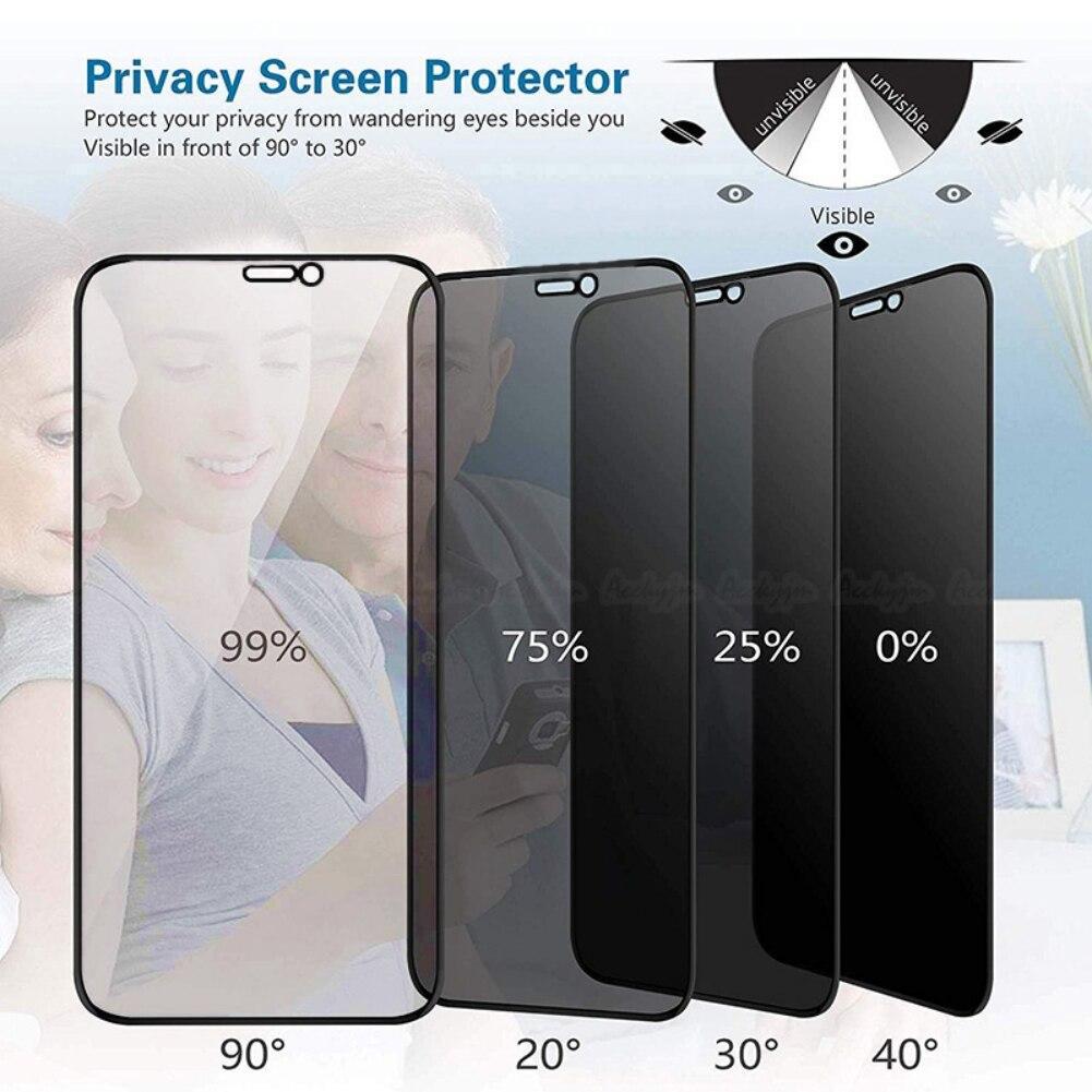 Tempered Glass Privacy Samsung Galaxy S22 - Vitre de protection d