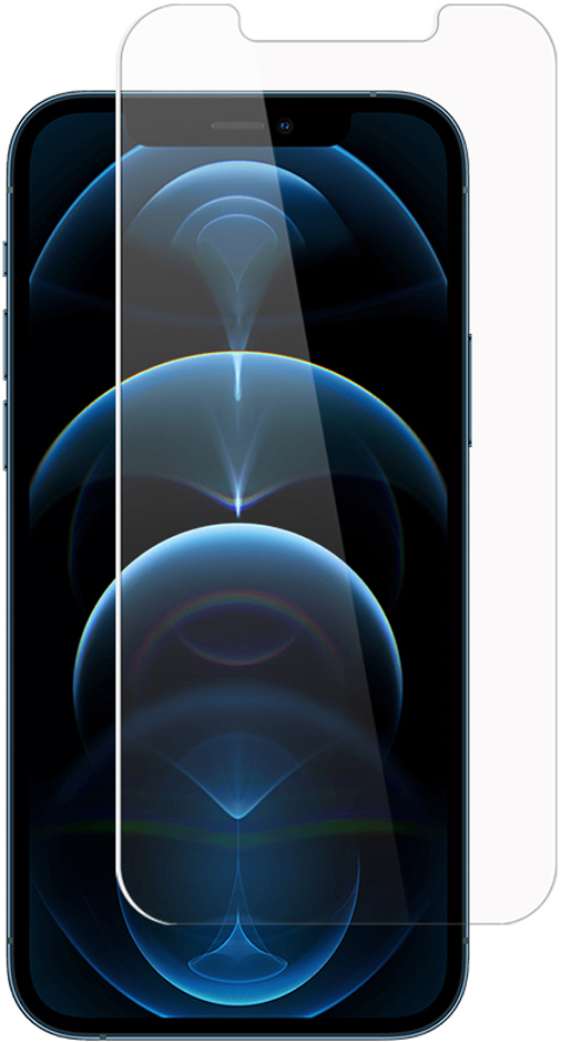 Tempered Glass iPhone 12 / 12 Pro - Vitre de protection d'écran plate en  verre trempé - Acheter sur PhoneLook